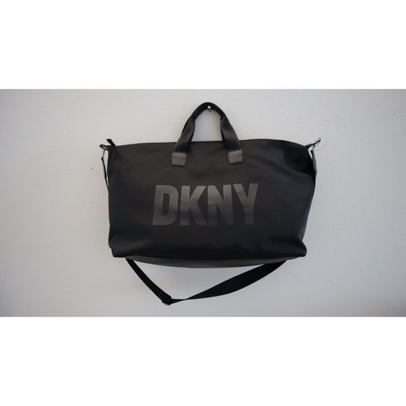 DKNY R24XEW09 Large Black Luca Overnighter Duffle Bag $228 - Picture 14 of 16